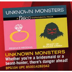 Fiasco: Unknown Monsters Expansion Pack